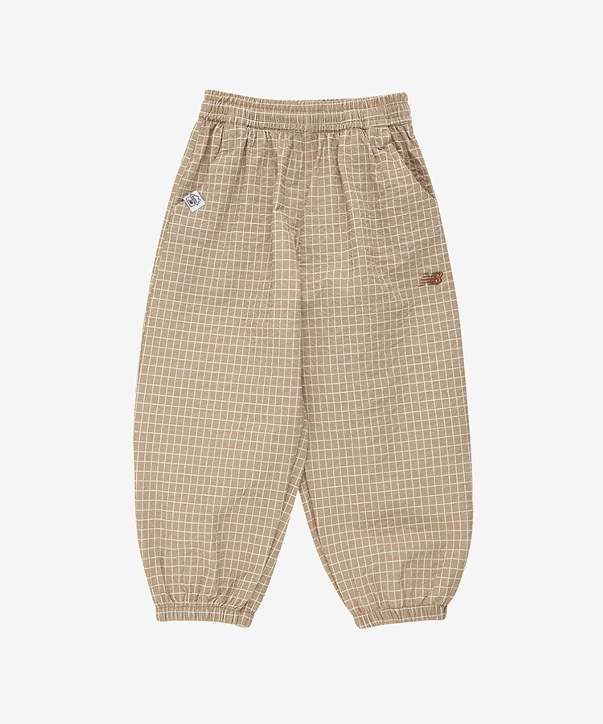 뉴발란스 키즈(NEWBALANCEKIDS) Sweet home_아동 체크 조거 팬츠 NK9TG2551U35