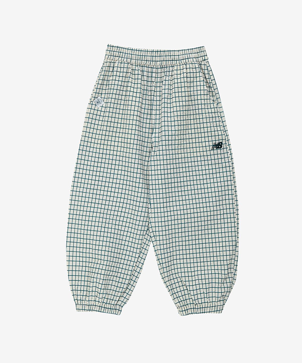뉴발란스 키즈(NEWBALANCEKIDS) Sweet home_아동 체크 조거 팬츠 NK9TG2551U40