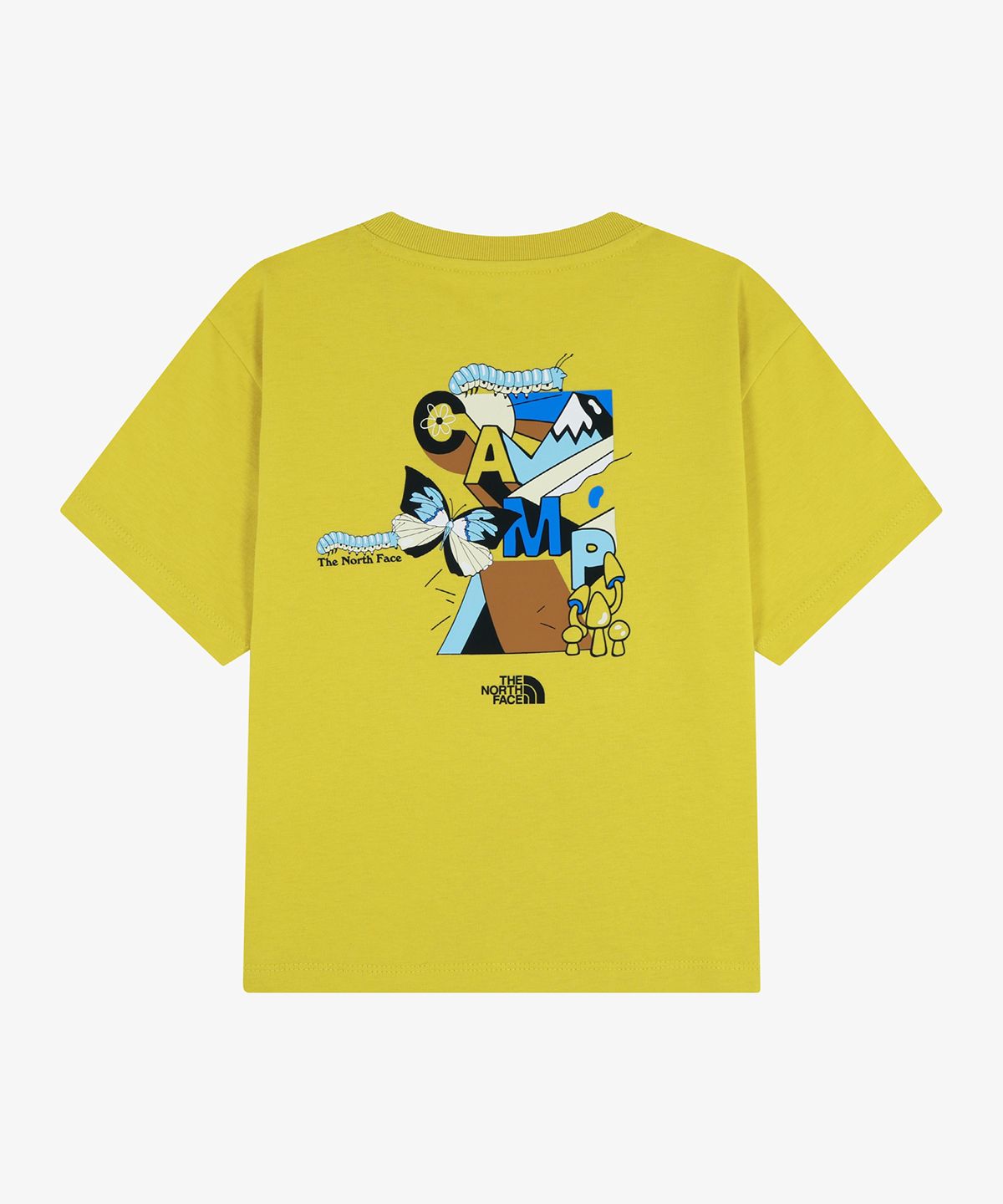 노스페이스 키즈(THE NORTH FACE KIDS) 키즈 캠프아웃 반팔 티 NT7US03U_DKY