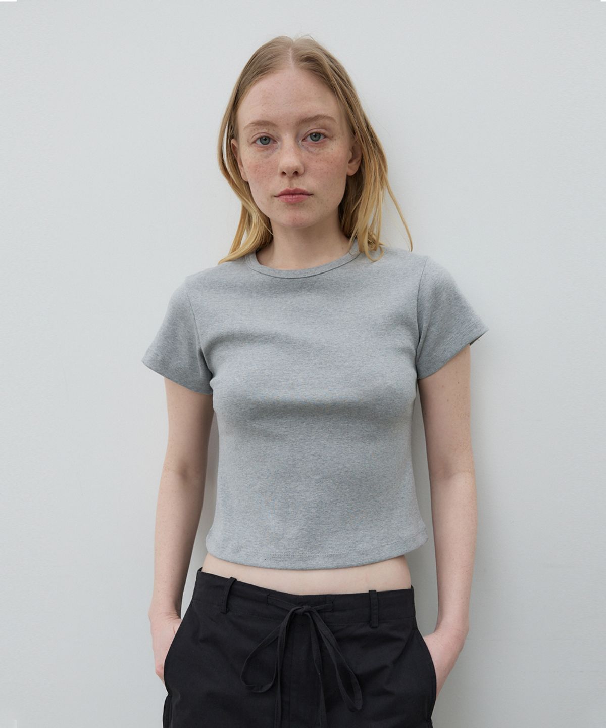 모헤(MOHAE) 90s classic crop tee _8color