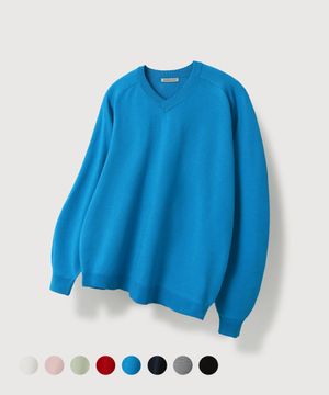 쿨링 새들 브이넥 니트_8Color