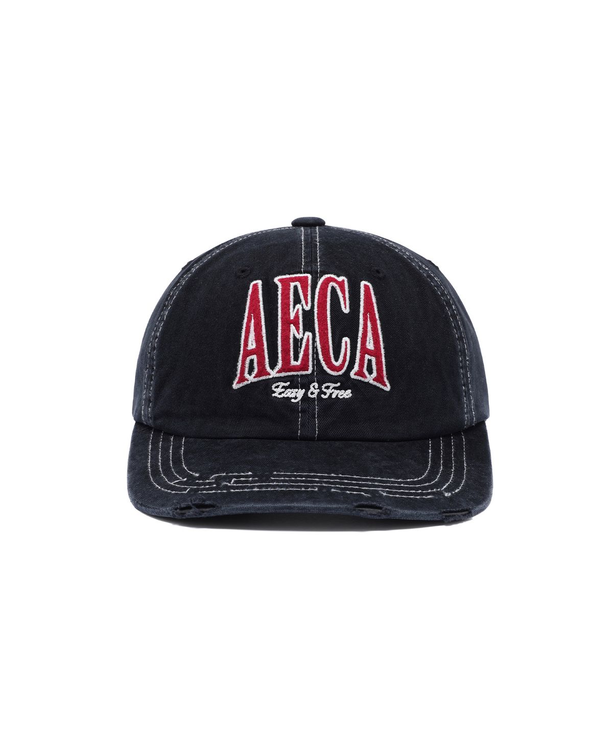 에이카화이트(AECA) AECA EASY & FREE VINTAGE BALL CAP-BLACK