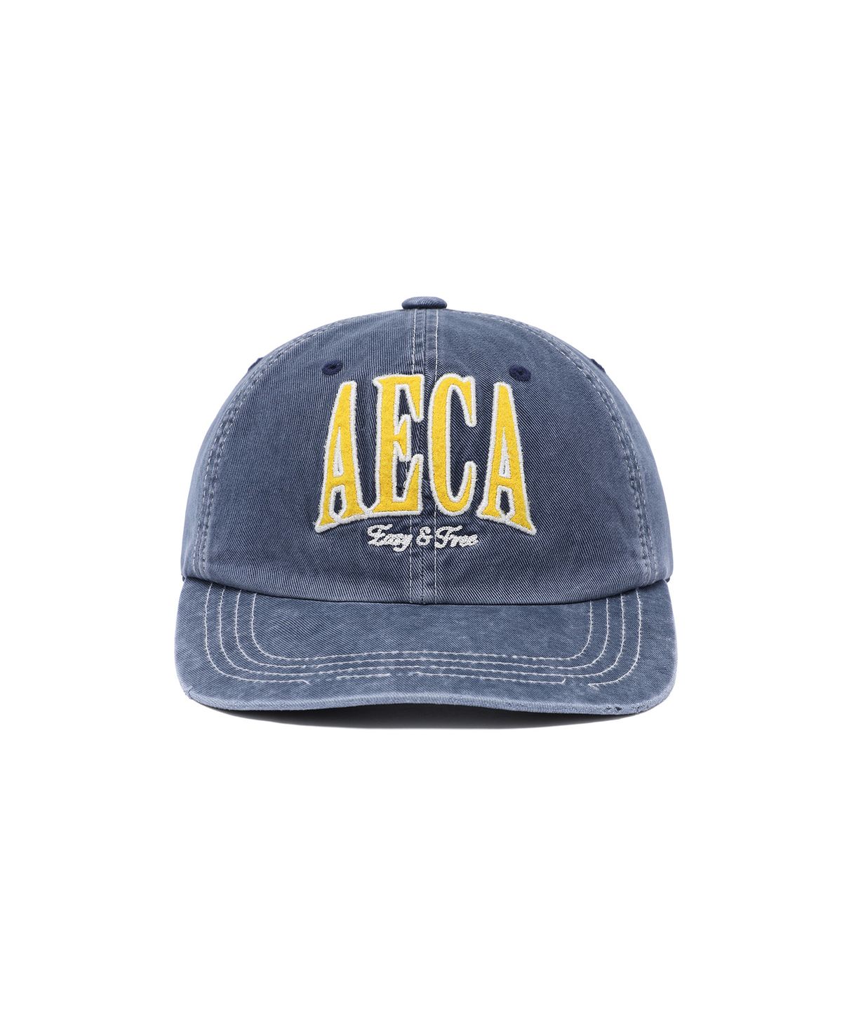 에이카화이트(AECA) AECA EASY & FREE VINTAGE BALL CAP-NAVY