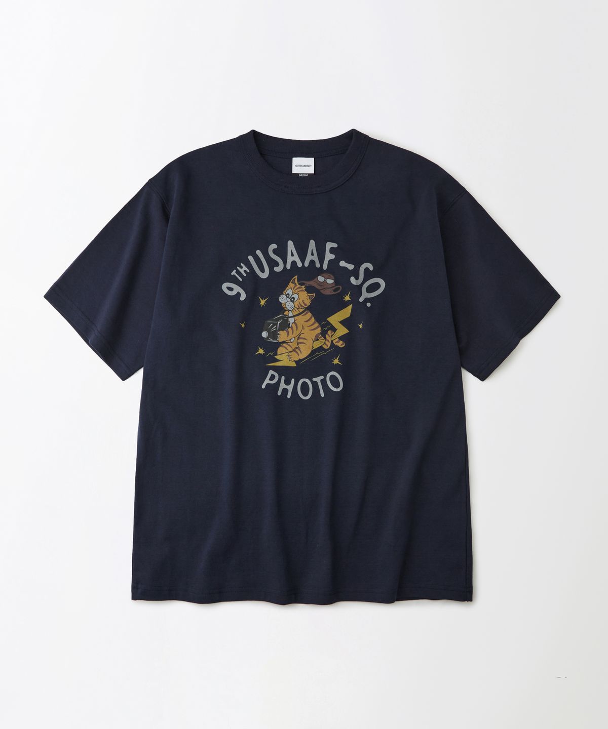 아웃스탠딩(OUTSTANDING) MIL SERIES TEE(9TH USAAF)_NAVY