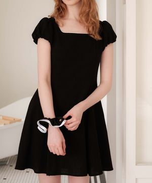 베일드 퍼프 원피스