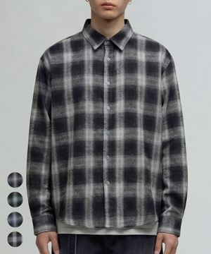 SOMBER CHECK OVER SHIRT - 4 COLOR