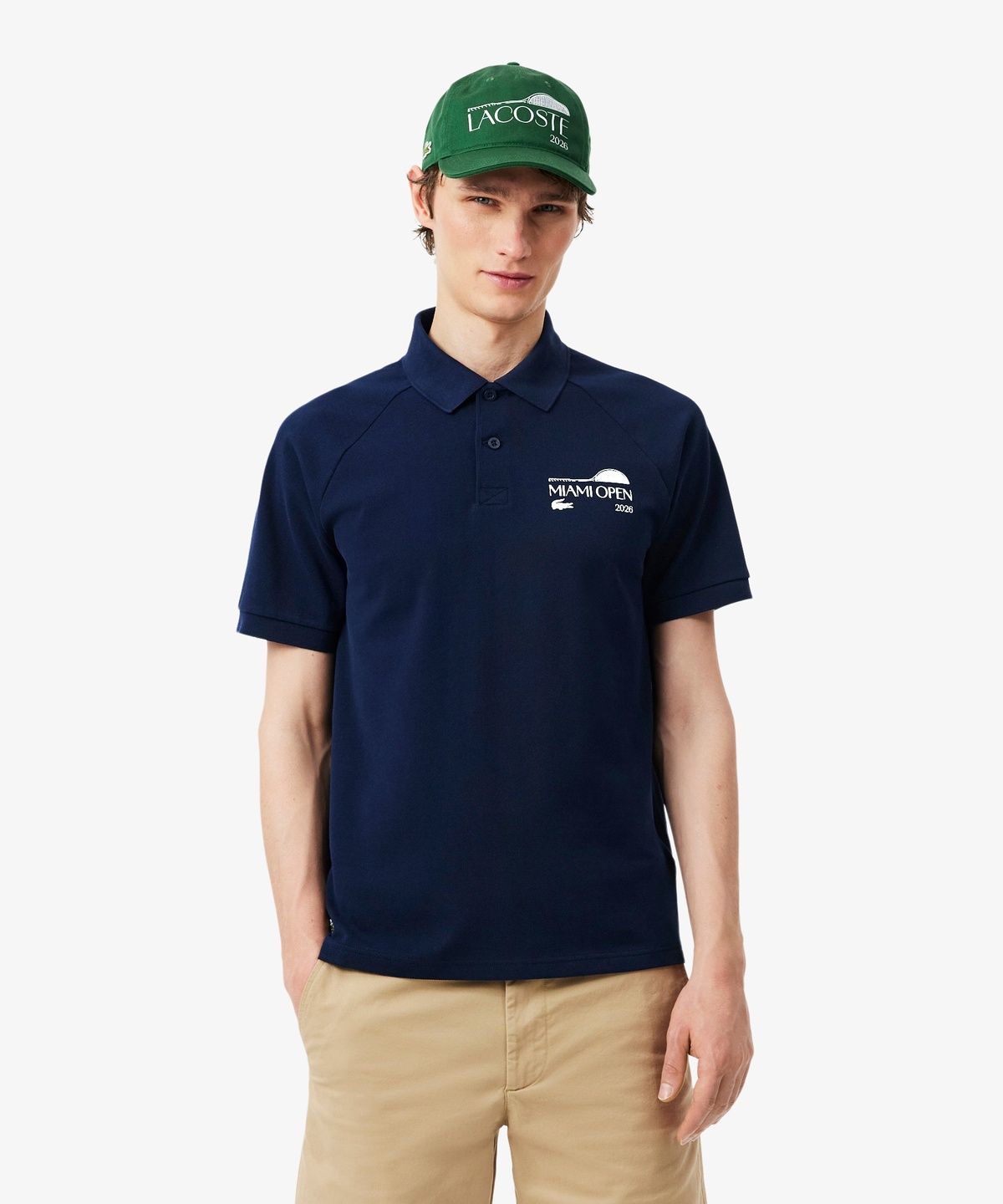 라코스테(LACOSTE) 남성 Miami Open 레글런 반팔 폴로 셔츠 DH0427-56G 166