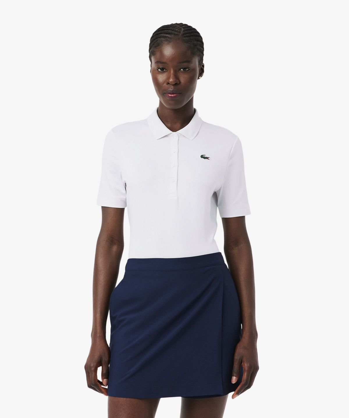 라코스테(LACOSTE) 여성 골프 반팔 퍼포먼스 폴로 셔츠 PF0081-56G 001