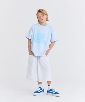 [SET] G6F15 빈티지 포인트버뮤다 셋업 (블루/라그)