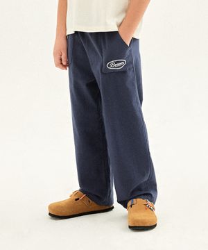 비컨 테이퍼드 팬츠_네이비