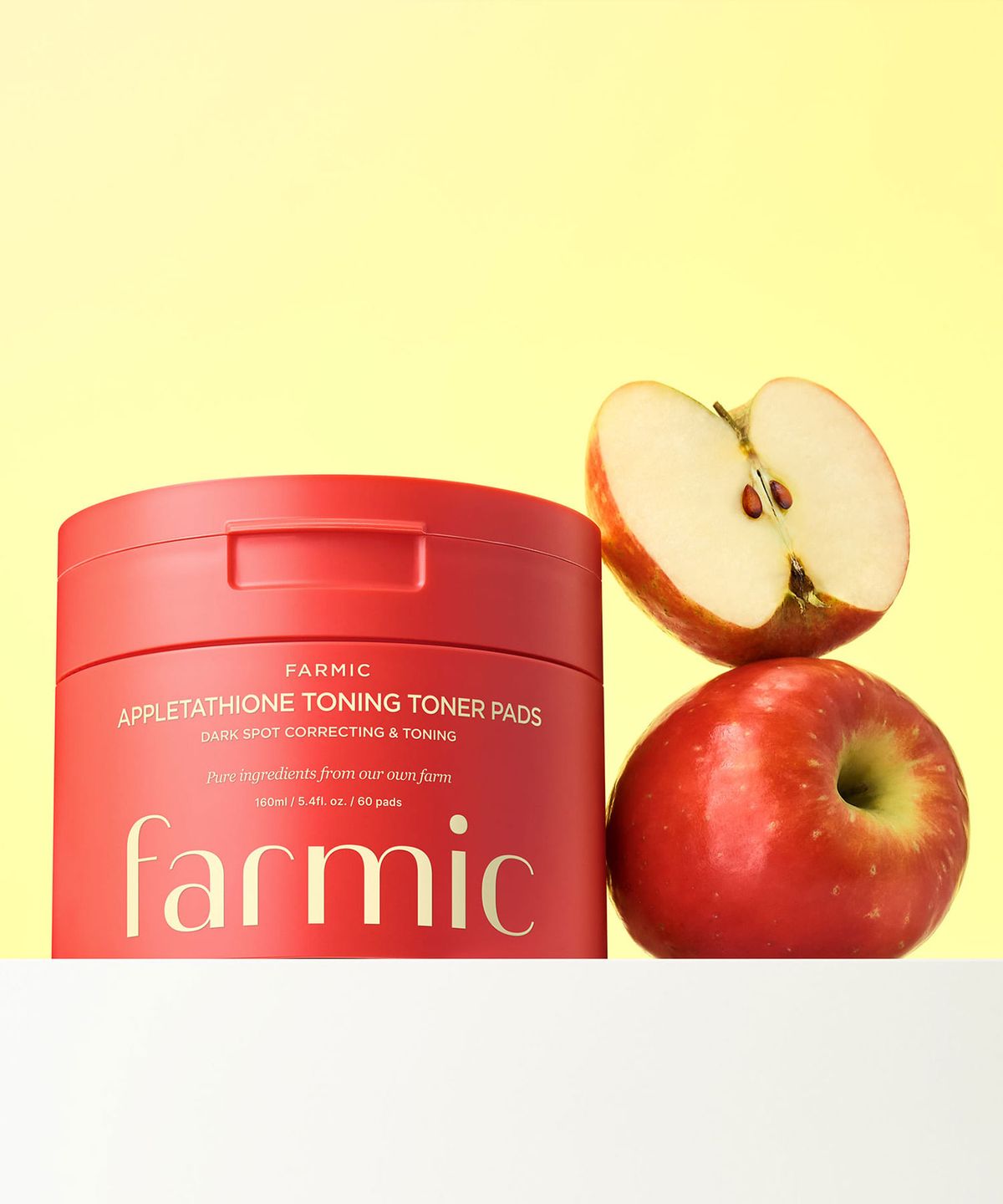 파믹(FARMIC) 애플타치온 토닝 토너패드 160ml 60매