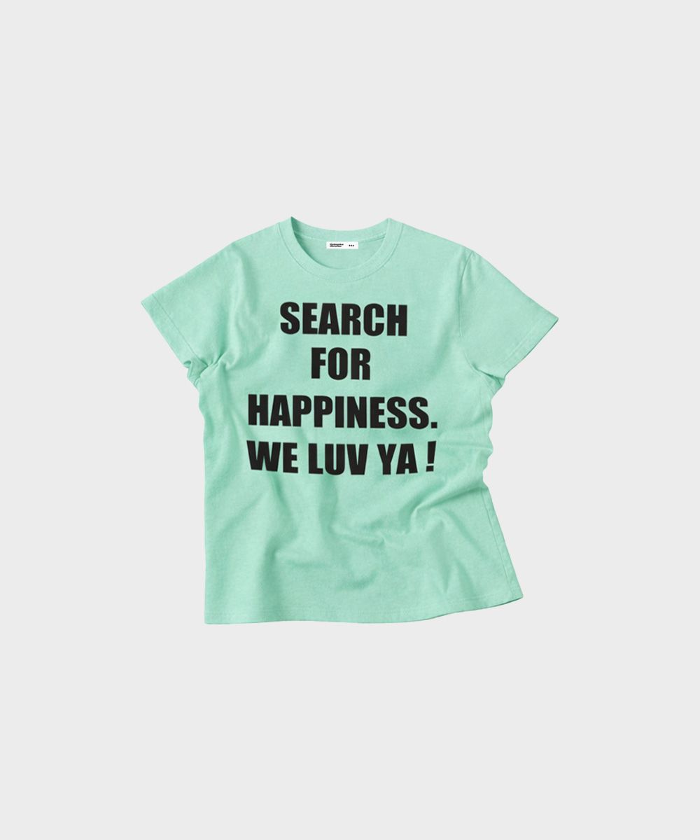 KOWGA MUSINSA トップス MUSINSA公式 | MY DEEP BLUE MEMORIES (w)WE NEED LUV CROP TEE (MINT)
