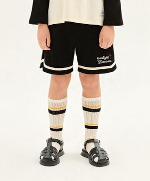 선라이트 와플 쇼츠_블랙