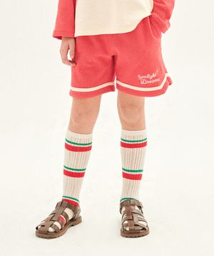 선라이트 와플 쇼츠_레드