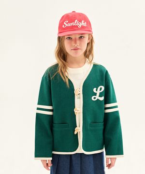 라이트 더 웨이 코튼 가디건_그린