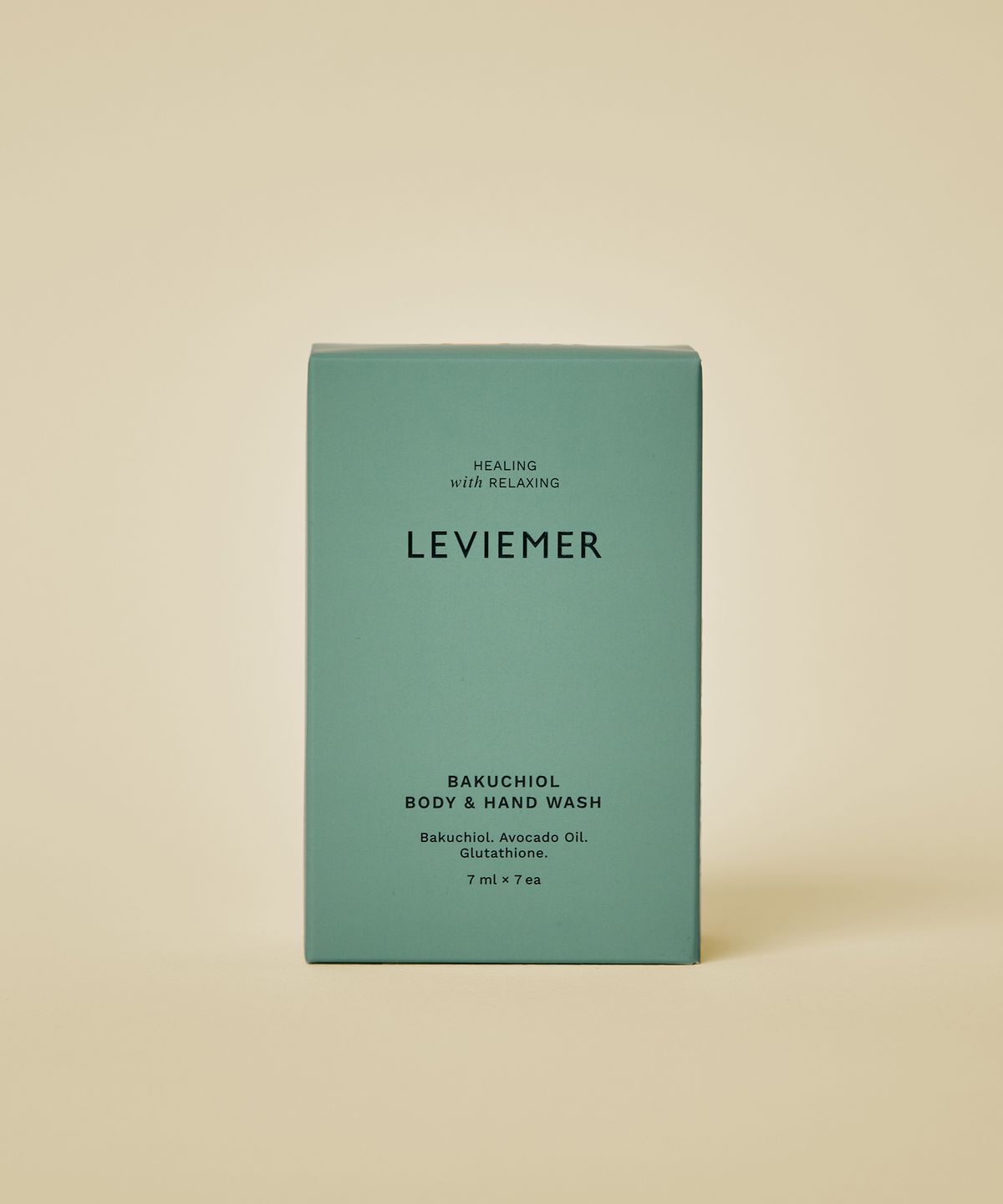 르비에메르(LEVIEMER) [트래블키트]바쿠치올 바디 & 핸드워시 7ml*7ea