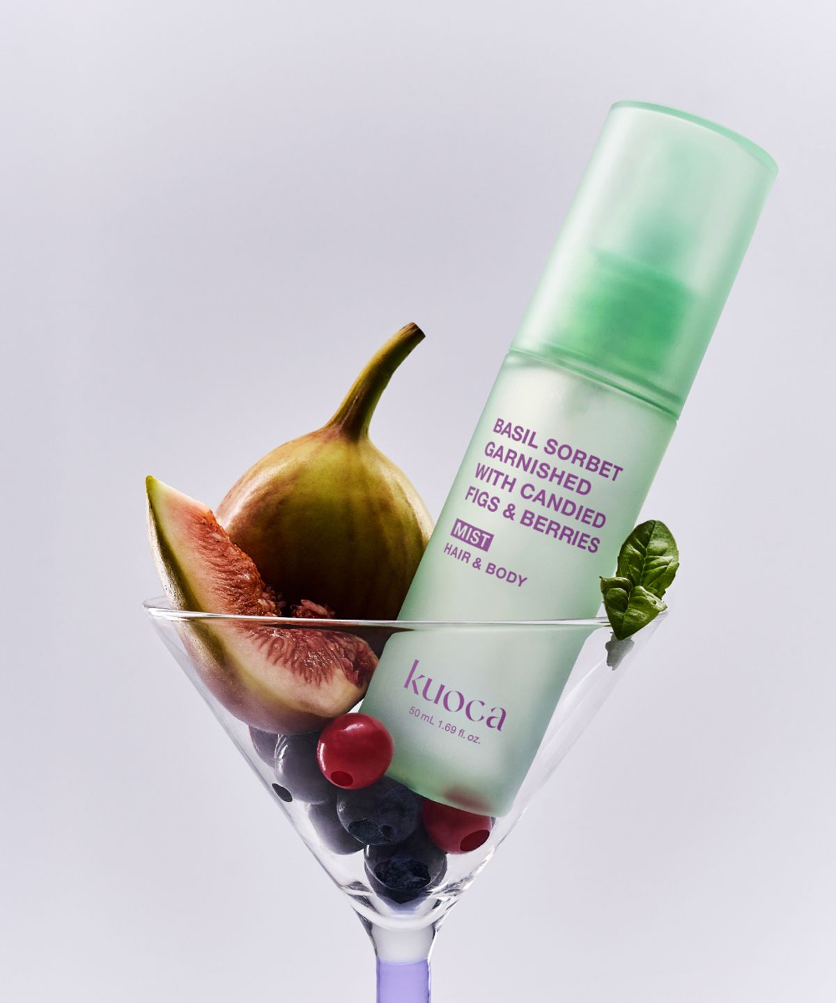 쿠오카(KUOCA) 바질소르베 헤어&바디 퍼퓸 미스트 50ml