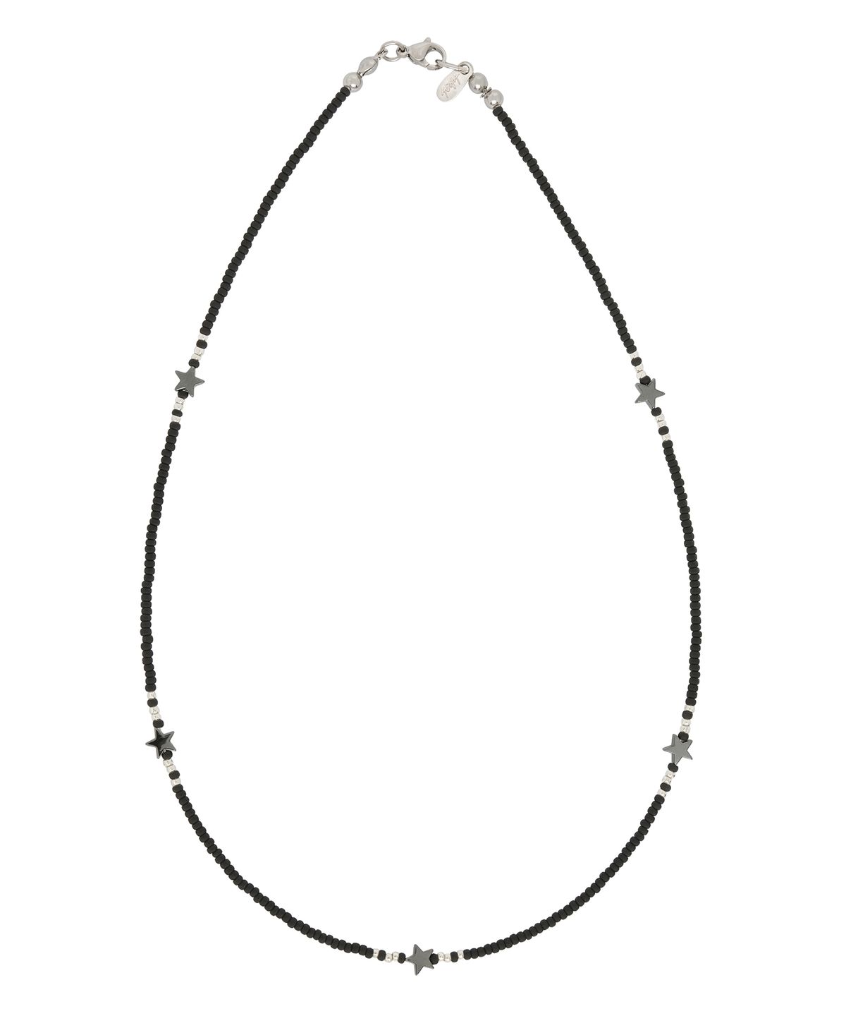 아차(ACHA) Node star necklace _ black