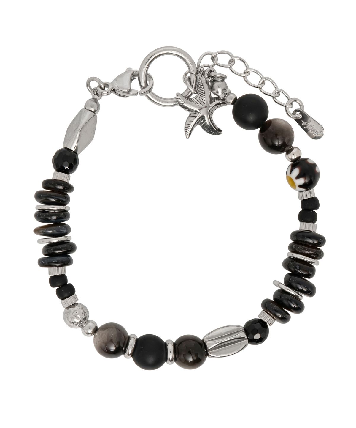 아차(ACHA) Mare gemstone bracelet _ black