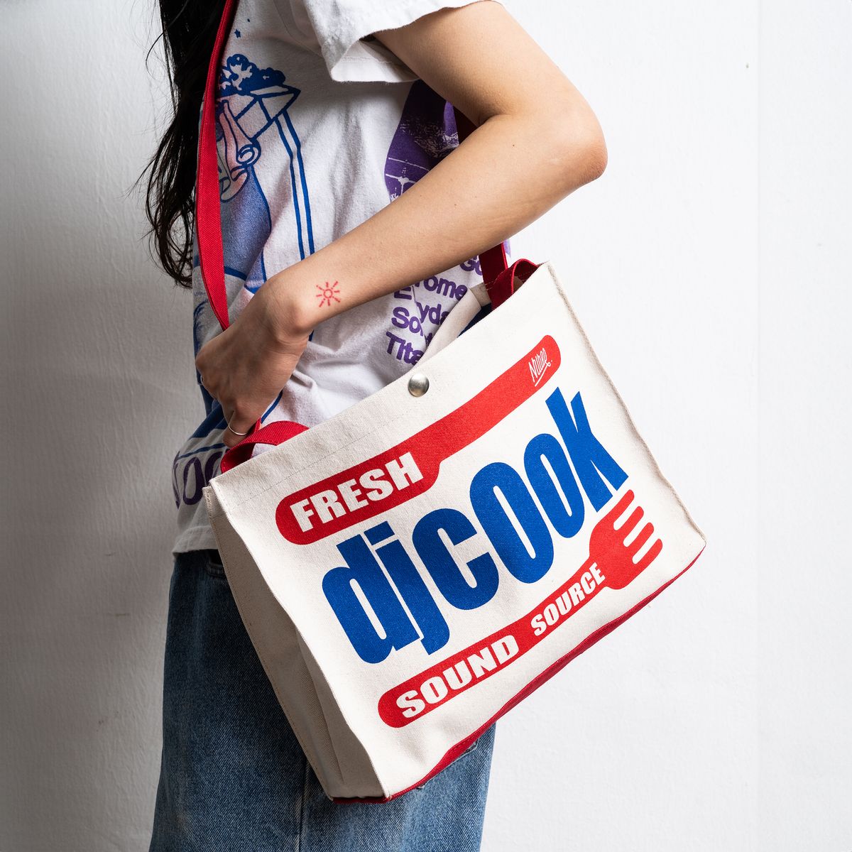 누베스(NUBES) NUBES  2WAY ECOBAG DJCOOK - LUNCH