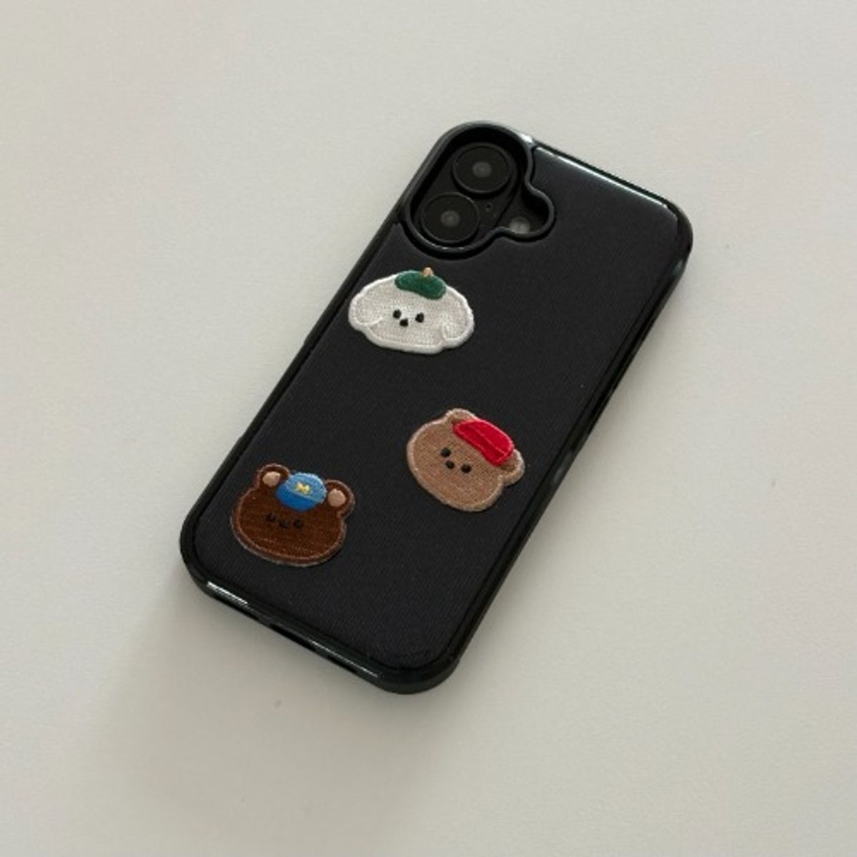 크림비(CREAMBEE) Denim Patch Case/ 에폭시케이스