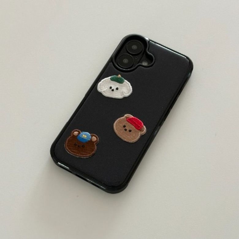 Denim Patch Case/ 에폭시케이스