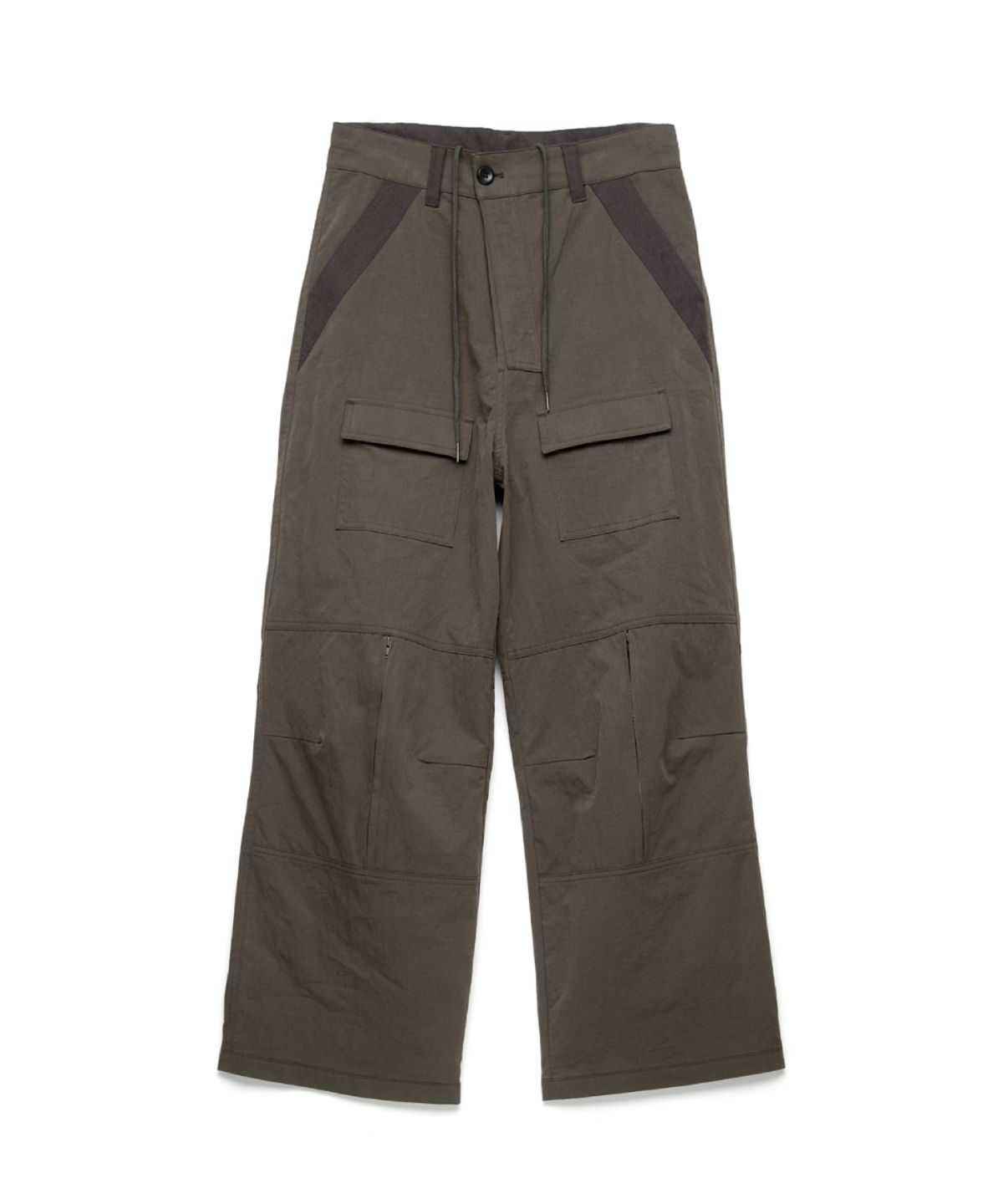 해칭룸(HATCHINGROOM) Tactical Pants Ripstop Mud Brown