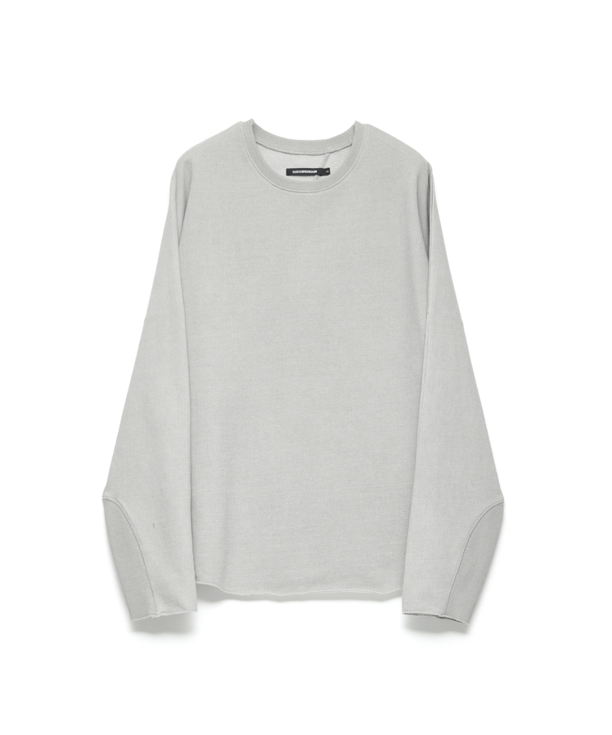 해칭룸(HATCHINGROOM) Dolman Sleeve Tee Dyed Light Grey
