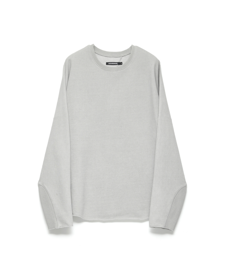 Dolman Sleeve Tee Dyed Light Grey