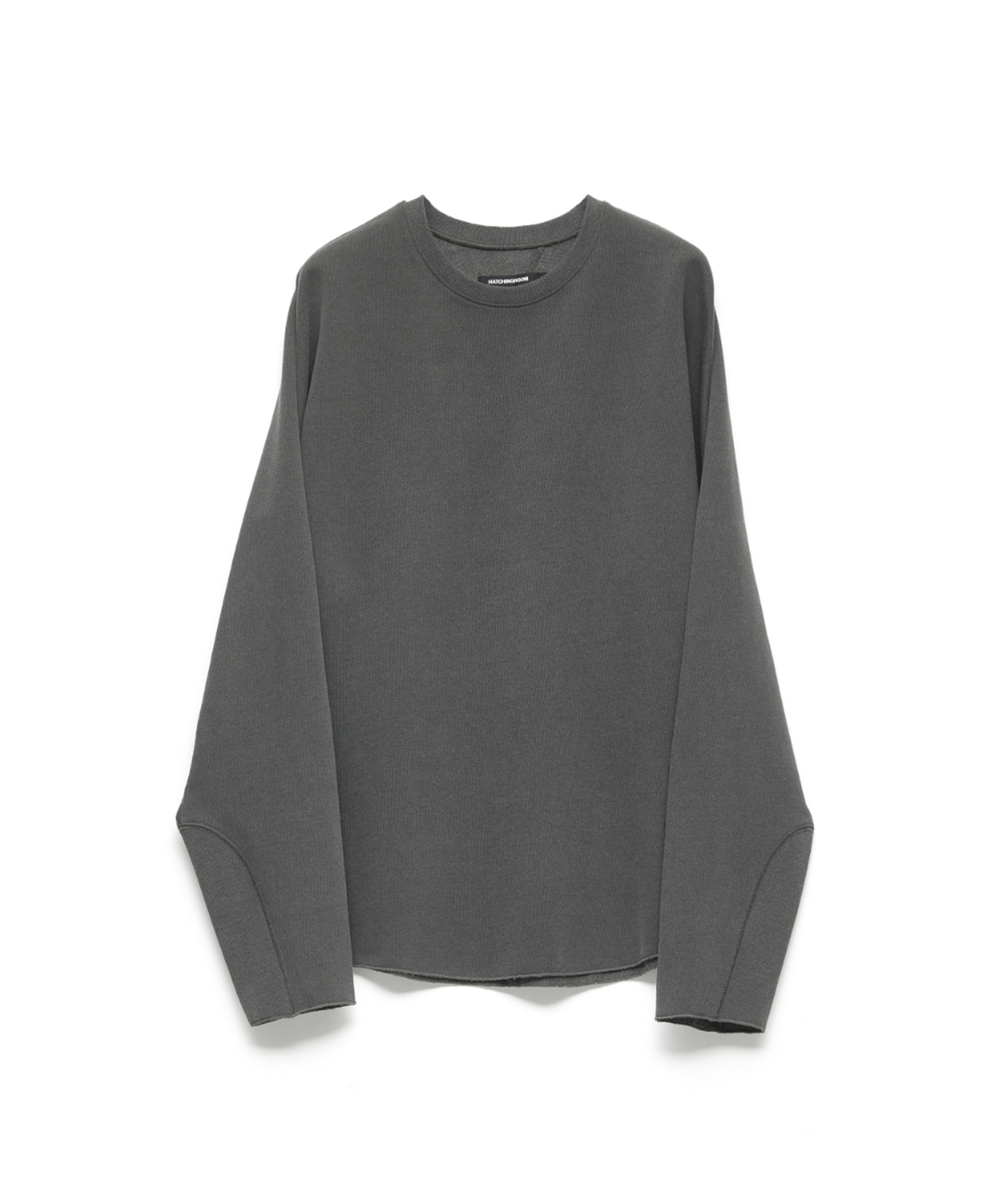 해칭룸(HATCHINGROOM) Dolman Sleeve Tee Dyed Charcoal