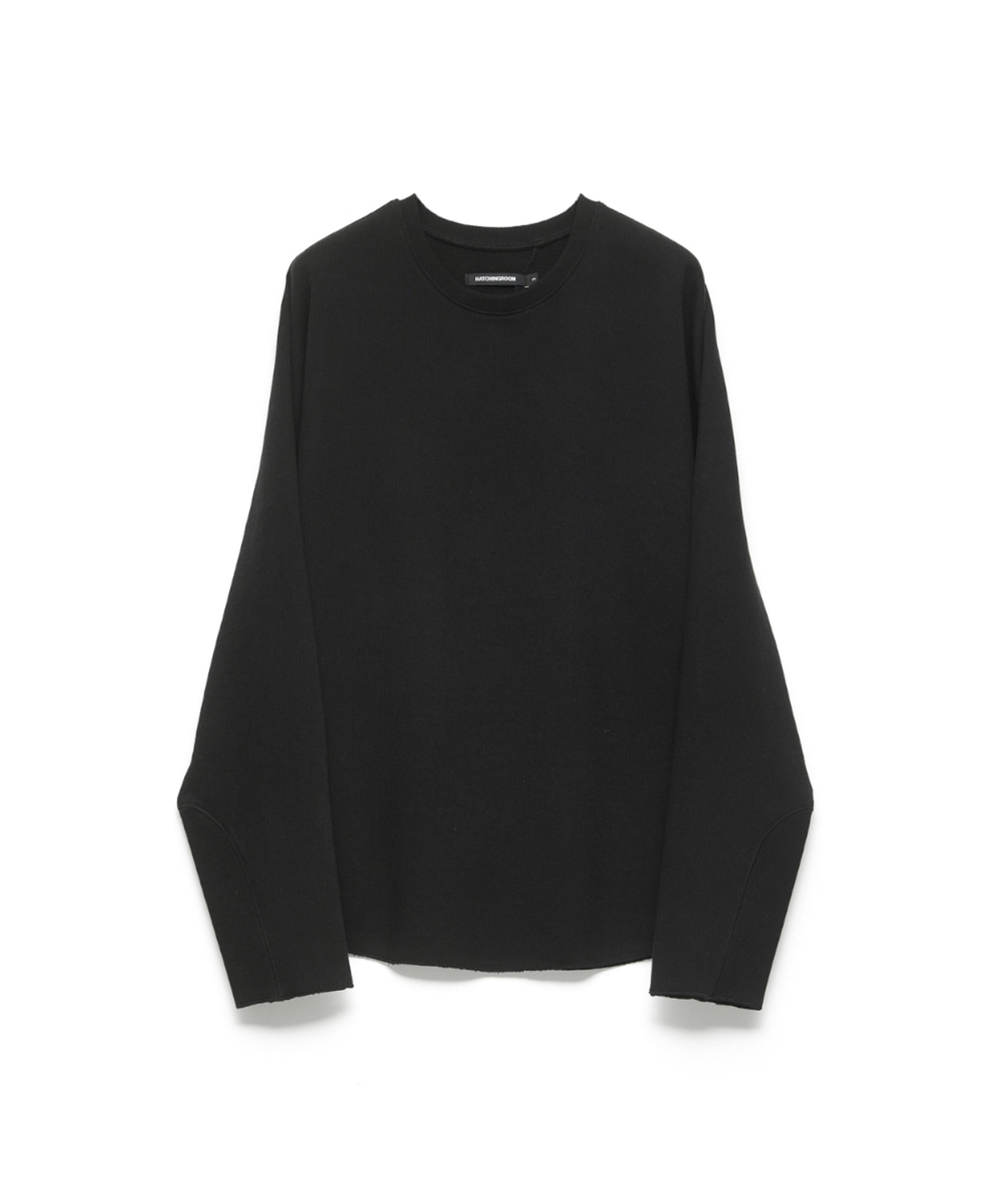해칭룸(HATCHINGROOM) Dolman Sleeve Tee Black