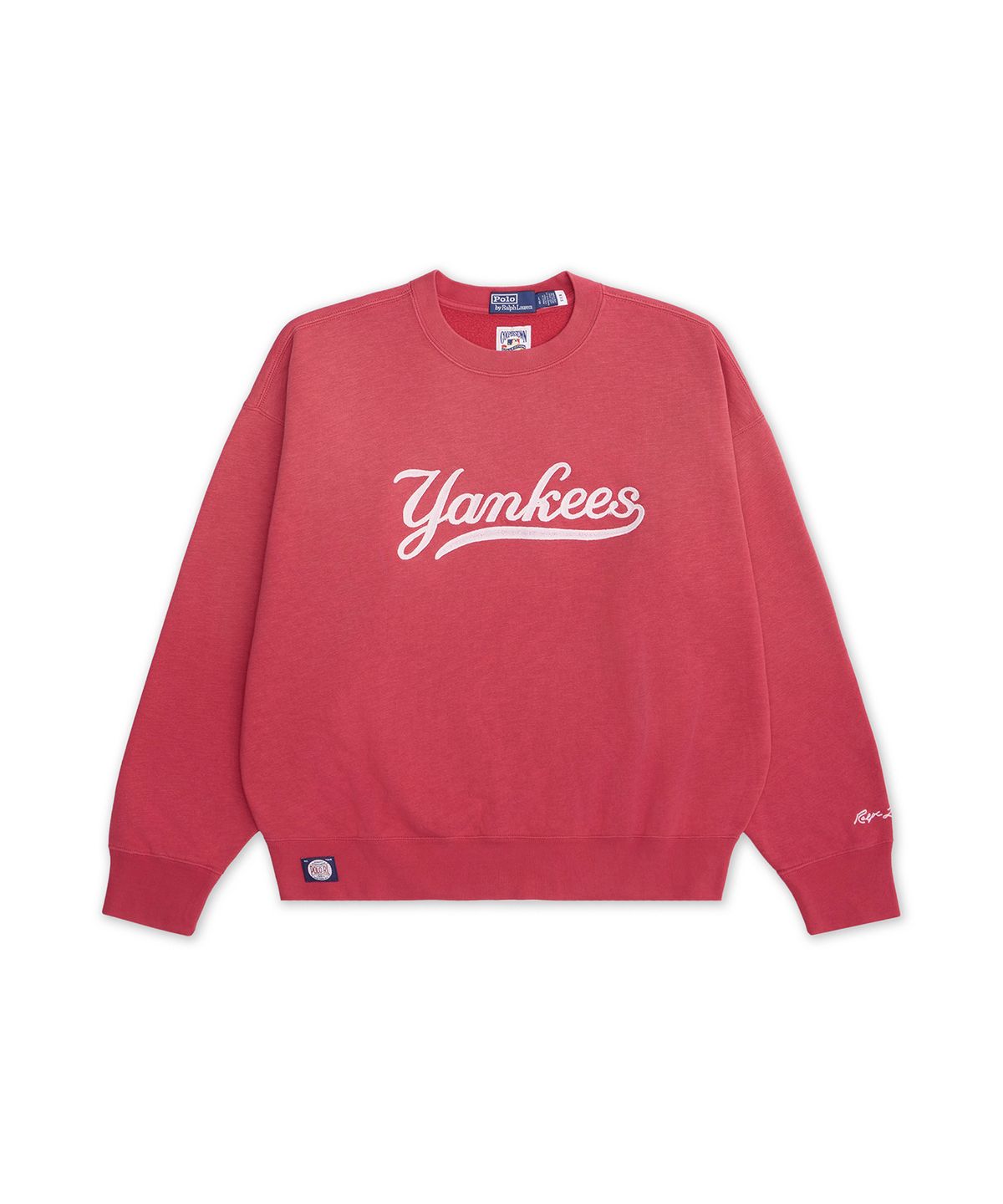 폴로 랄프 로렌(POLO RALPH LAUREN) 폴로 랄프 로렌 양키스 스웨트셔츠-레드