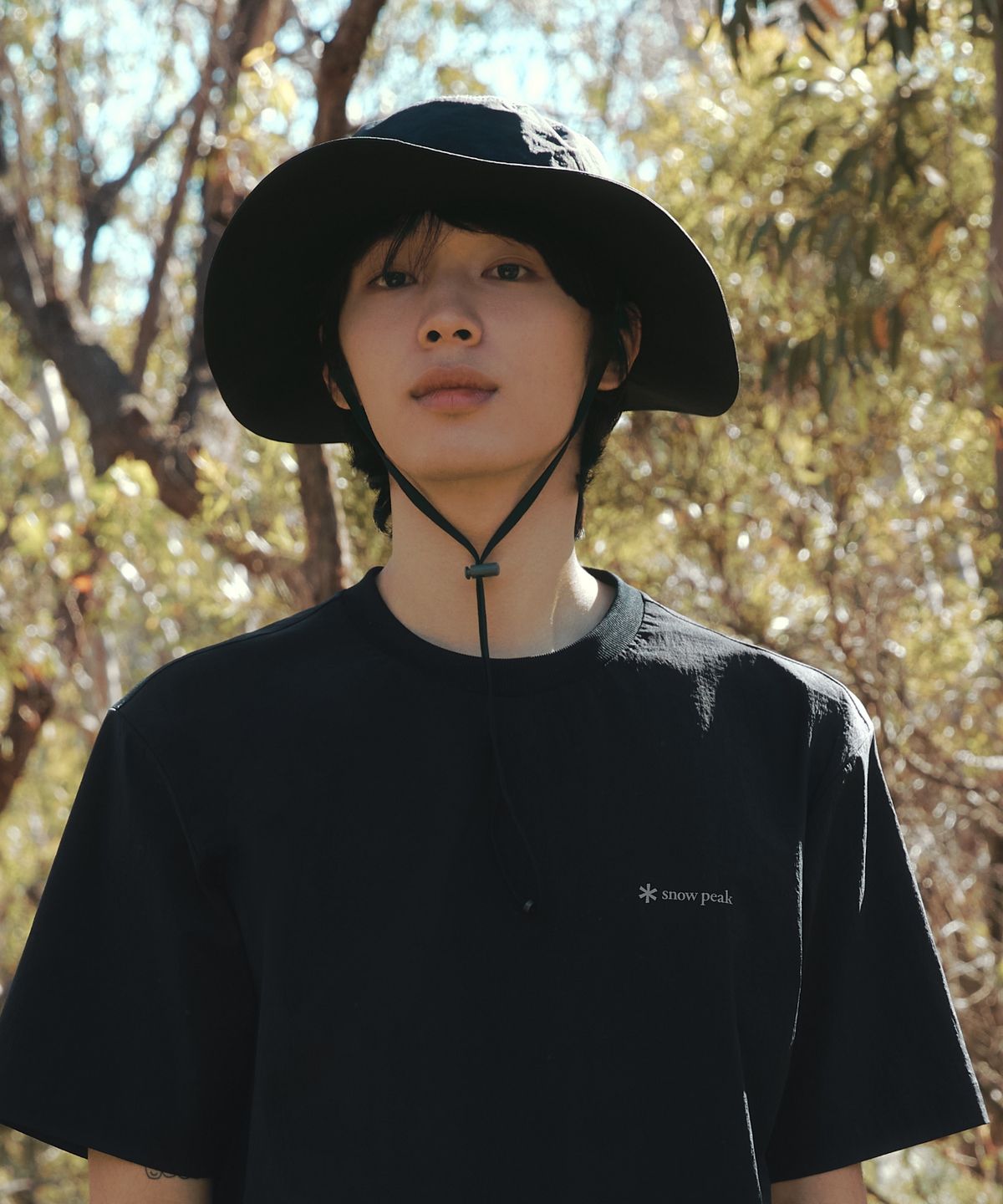 스노우피크 어패럴(SNOWPEAK APPAREL) 캠플 와이드 햇 (S26ZUCHA19) Dark Navy