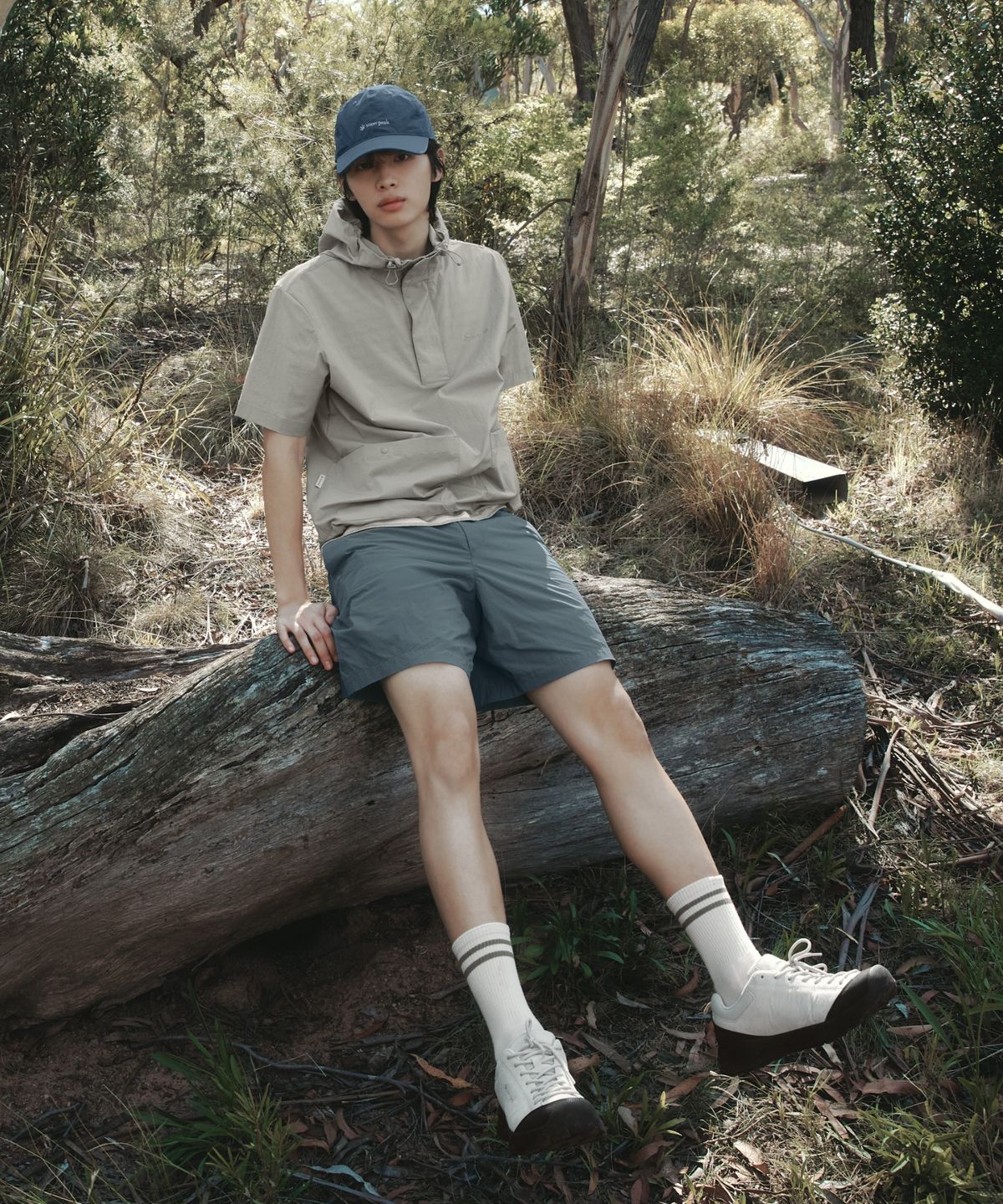 스노우피크 어패럴(SNOWPEAK APPAREL) 경량 타슬란 조디악 반바지 (S26MULHP54) Pastel Blue