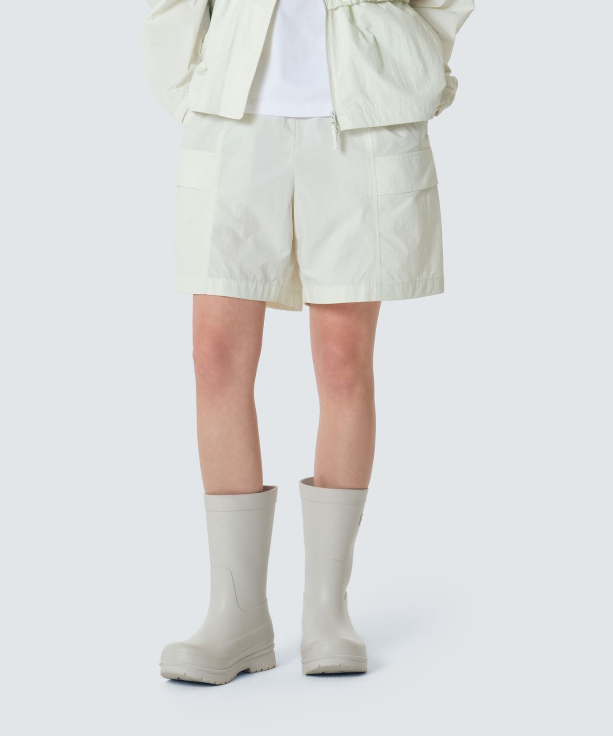 스노우피크 어패럴(SNOWPEAK APPAREL) 경량 타슬란 여성 반바지 (S26MWLHP55) Lime Mint