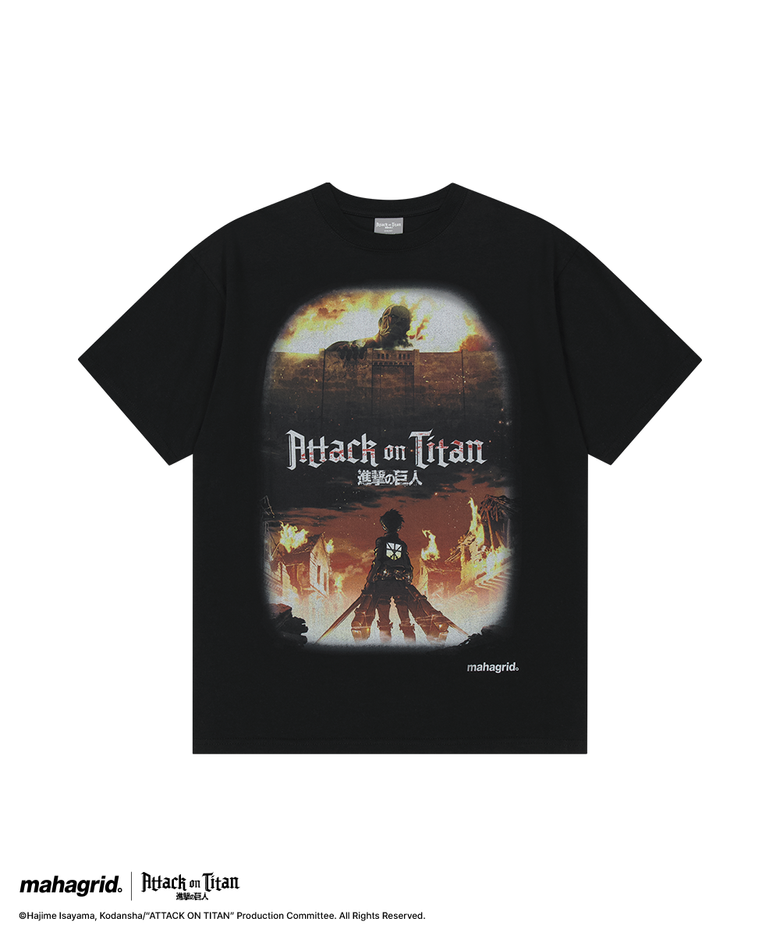 [진격의거인] ATTACK ON TITAN SEASON 1 TEE BLACK(MG2GMMT507T)