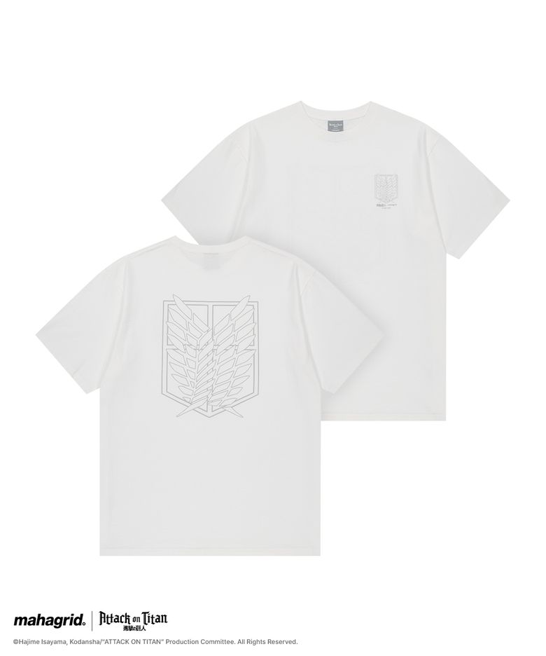 [진격의거인] SURVEY CORP BASIC TEE WHITE(MG2GMMT512T)