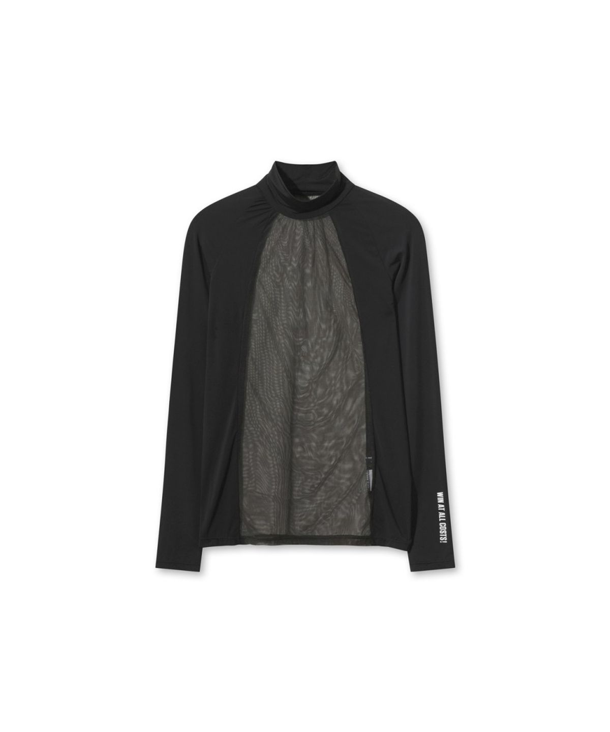 왁(WAAC) Highneck Sun Shield Base Layer WWTBM26202BKX