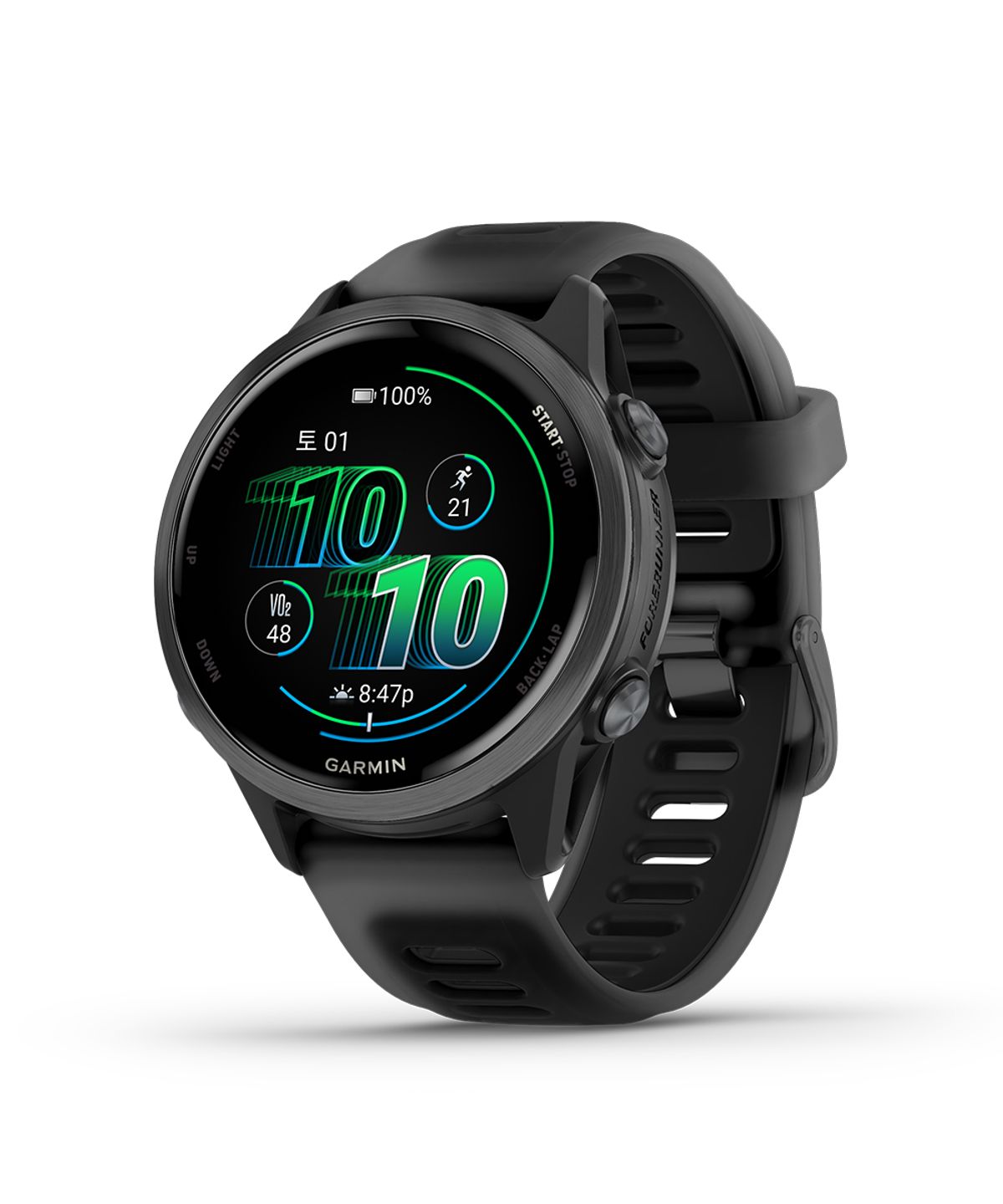 가민(GARMIN) 포러너 570 42mm 슬레이트 그레이 알루미늄
