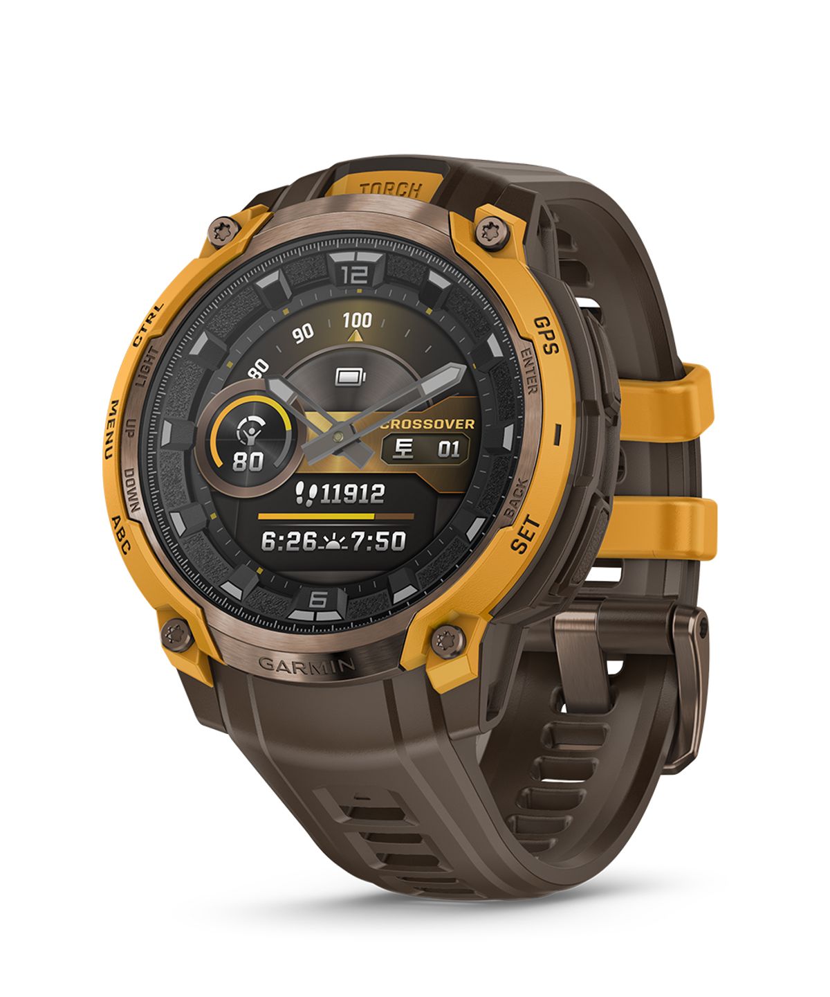 가민(GARMIN) 인스팅트 크로스오버 46mm AMOLED 브론즈