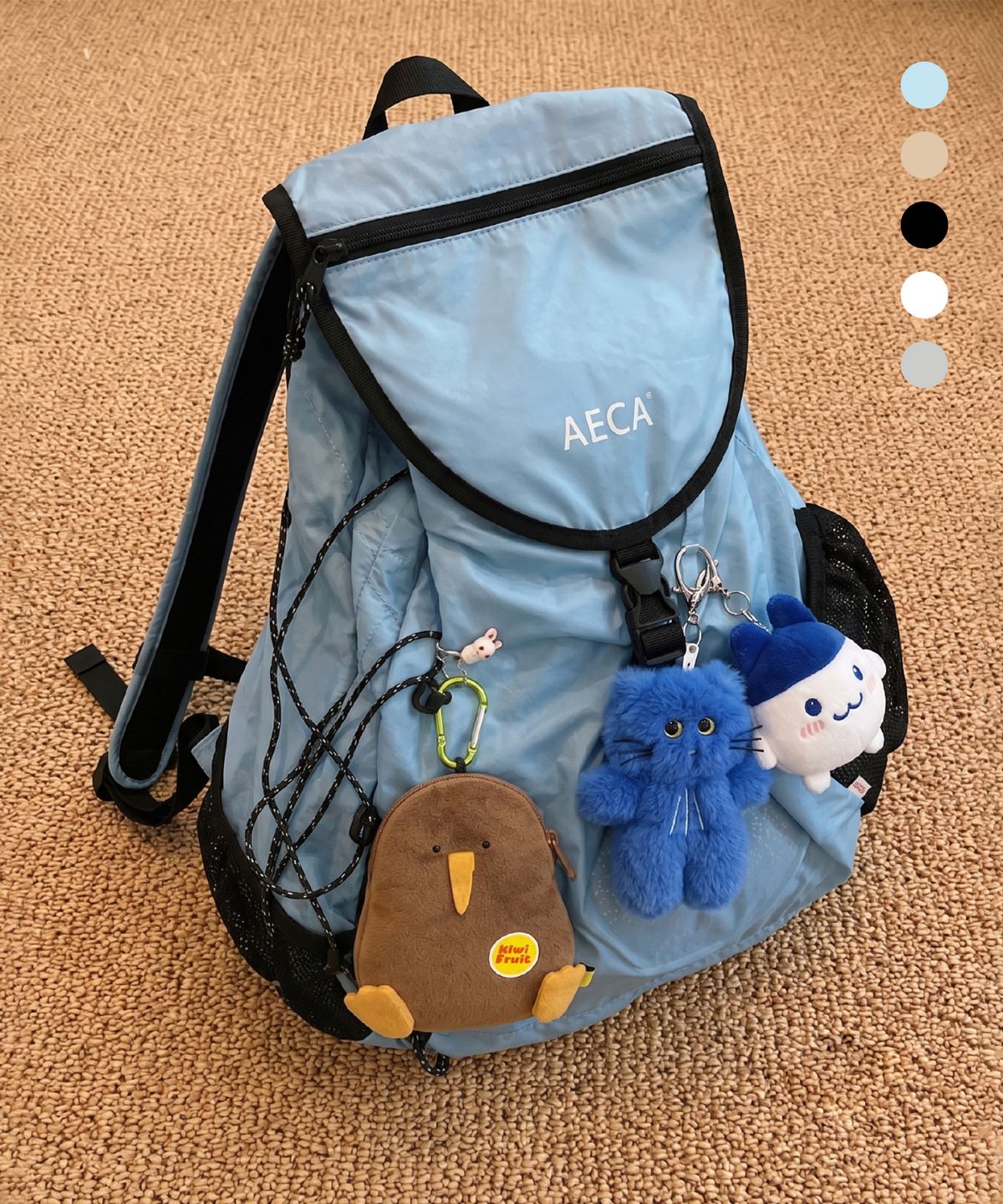 에이카화이트(AECA) AECA LIGHT WEIGHT PACKABLE BAG (5color)