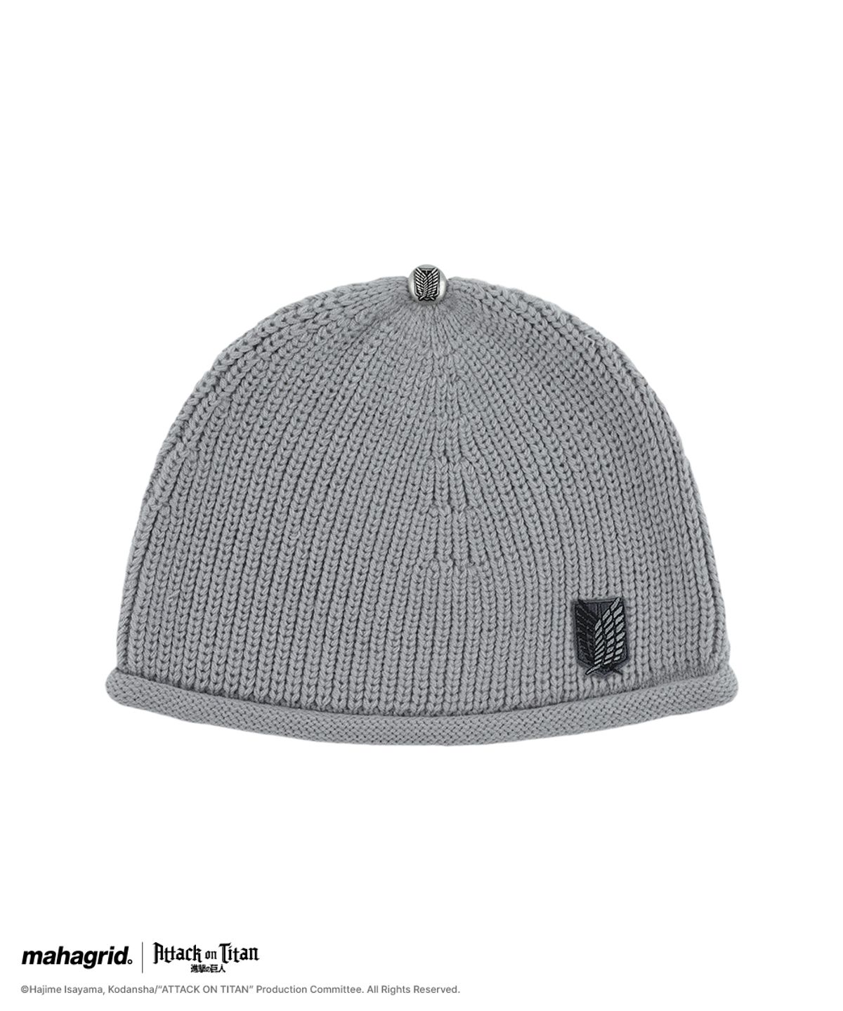 마하그리드(MAHAGRID) [진격의거인] SCOUT ROLL BEANIE GREY(MG2GMMAB21T)