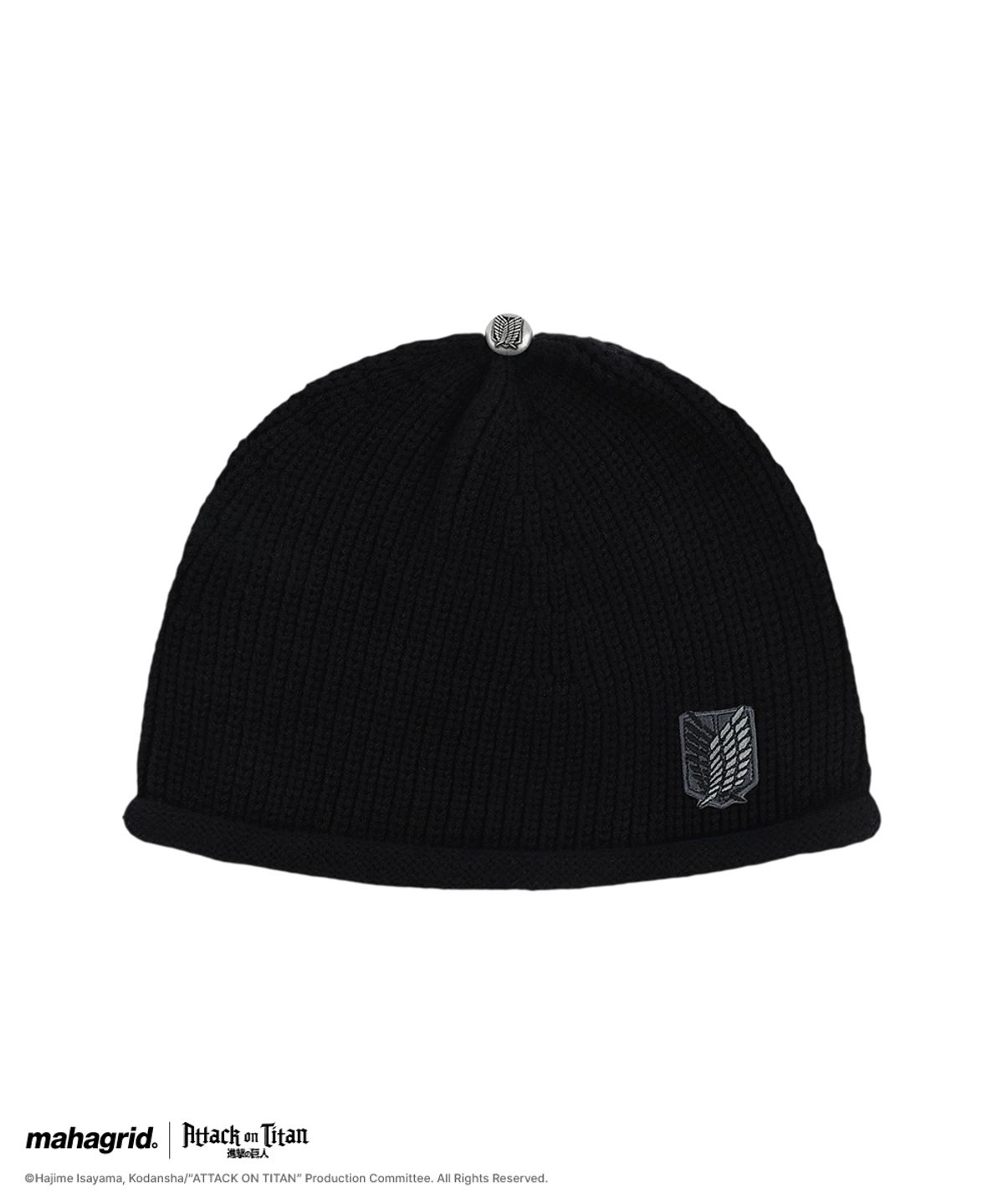 마하그리드(MAHAGRID) [진격의거인] SCOUT ROLL BEANIE BLACK(MG2GMMAB21T)