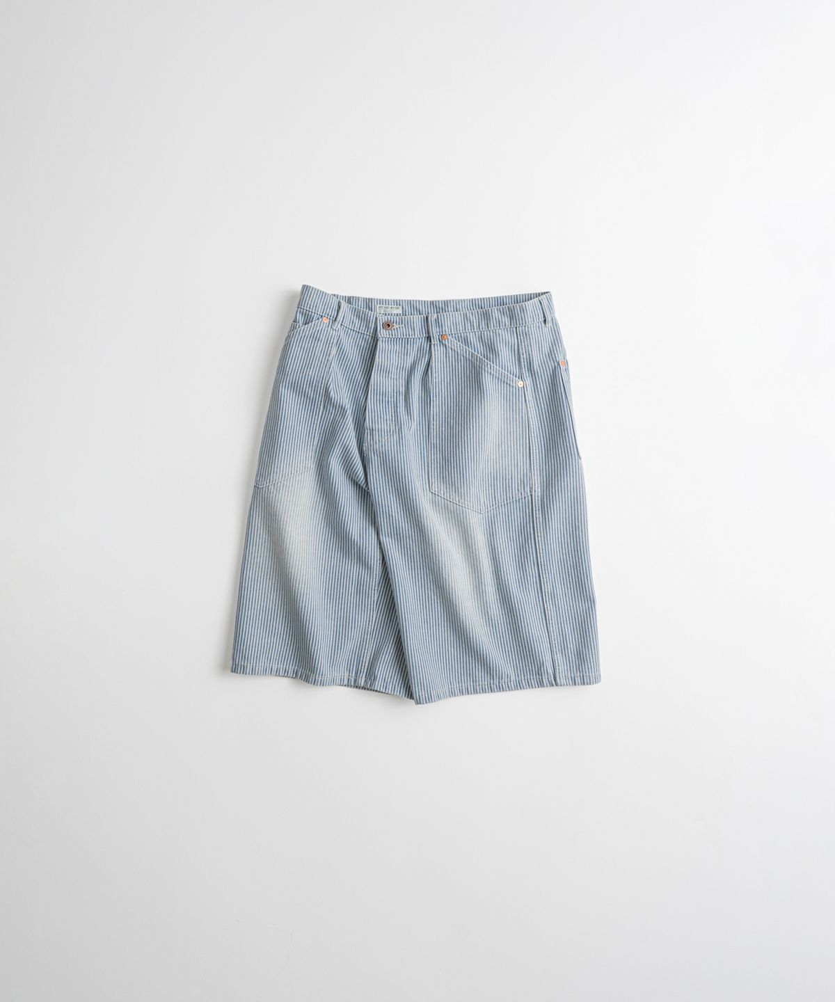 비헤비어(BEHEAVYER) DISTRESSED M35 1/2 TROUSERS hickory