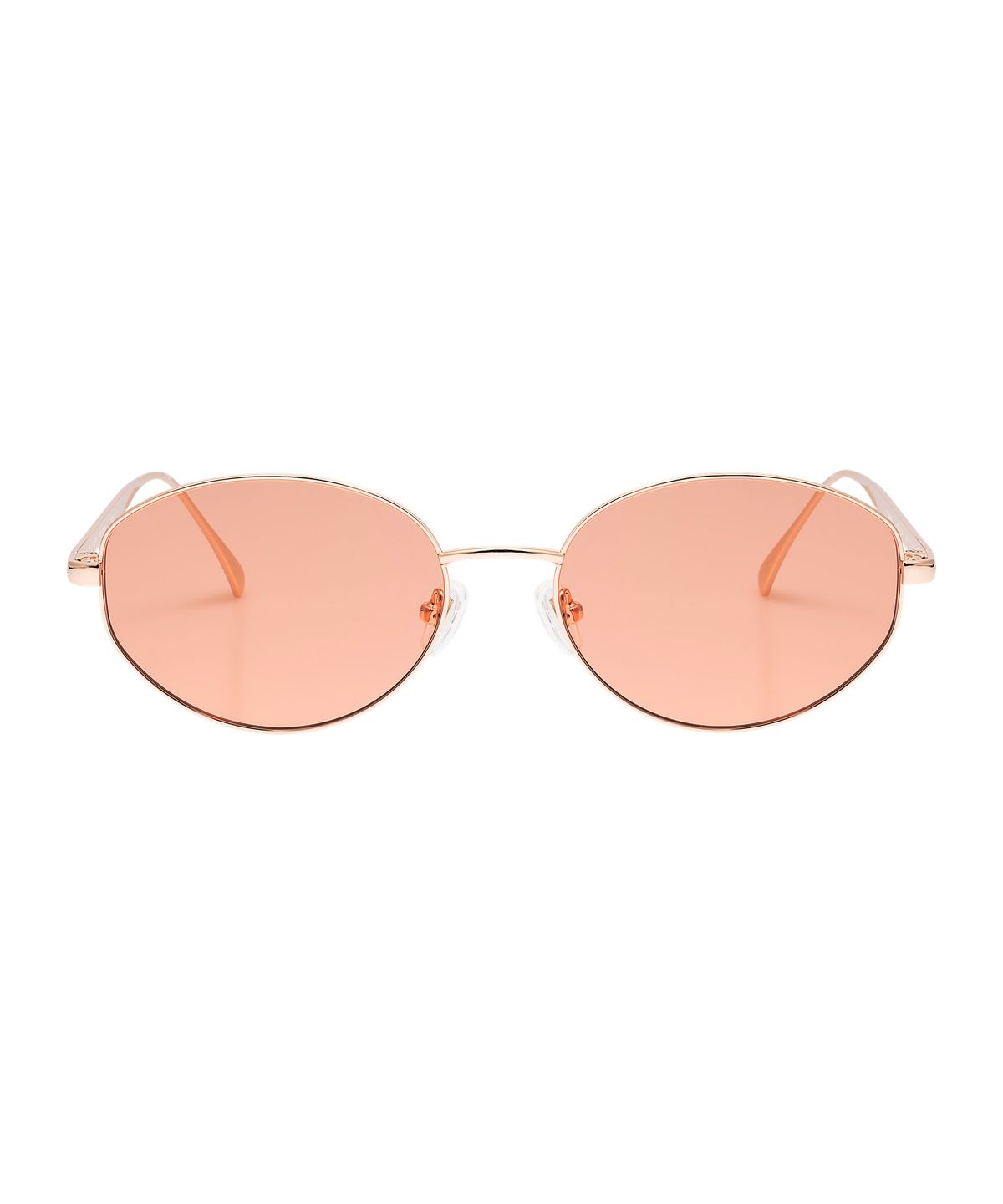 헌터 아이웨어(HUNTEREYEWEAR) [WOMAN] 라운드 빈티지 티타늄 선글라스 - 오렌지 HTB20