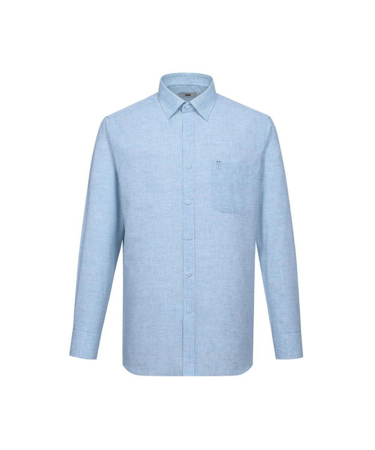 닥스셔츠(DAKS SHIRTS) 린넨혼방 솔리드패턴 드레스셔츠_DLS1SHDL121B1