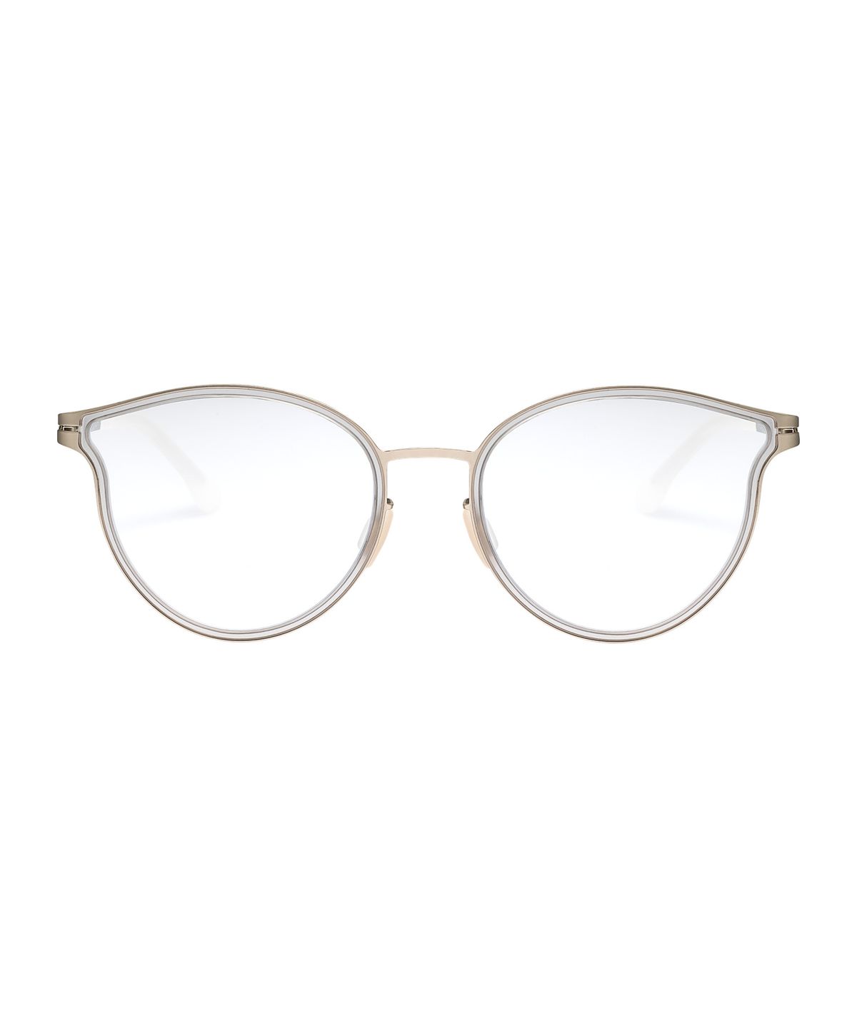 헌터 아이웨어(HUNTEREYEWEAR) [WOMAN] 라운드 씬 메탈 선글라스 - 변색실버 HTB22