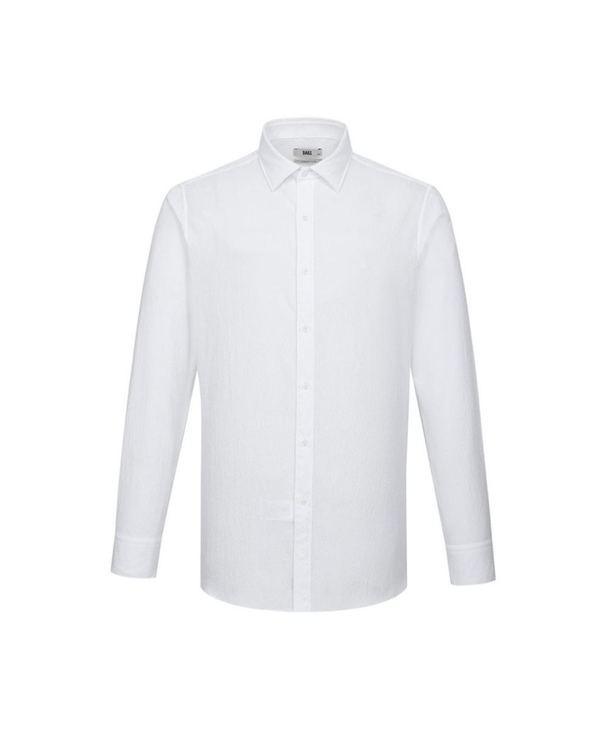 닥스셔츠(DAKS SHIRTS) 린넨혼방 솔리드패턴 드레스셔츠_DLS1SHDL201A1