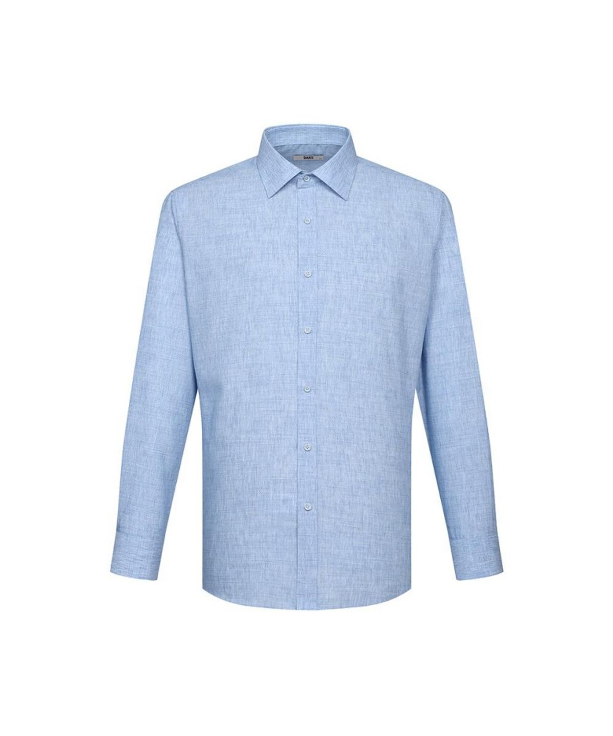 닥스셔츠(DAKS SHIRTS) 노케어 린넨혼방 솔리드패턴 드레스셔츠 레귤러핏_DLS1SHDL112B1