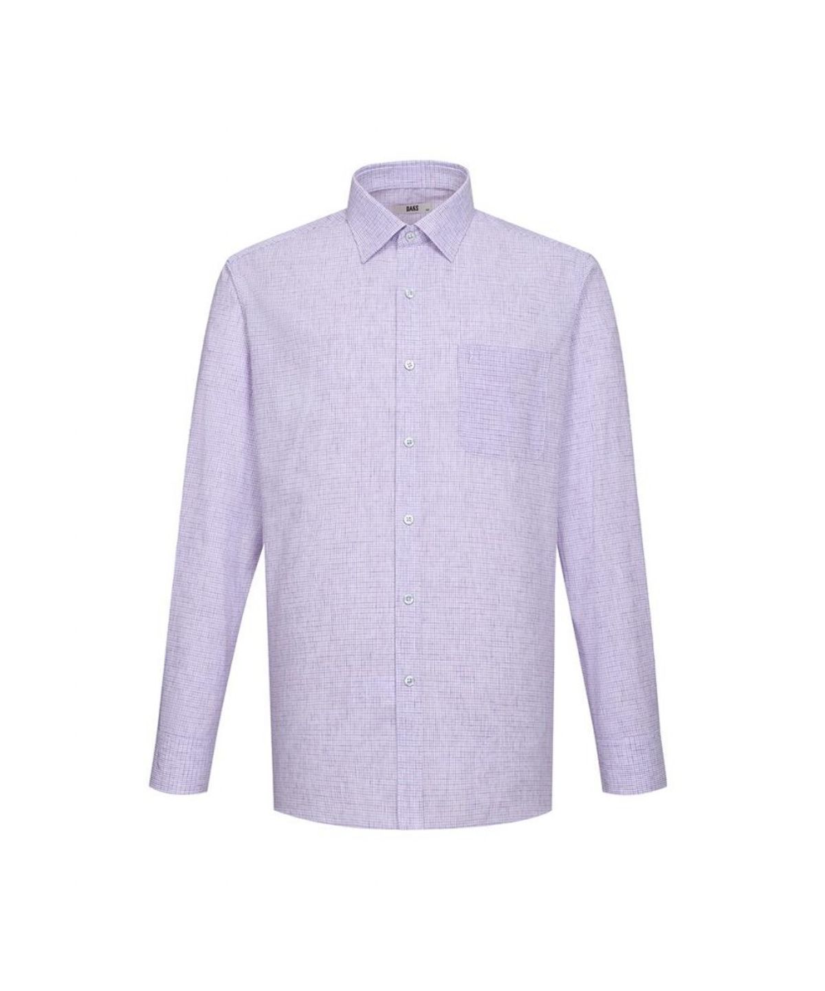 닥스셔츠(DAKS SHIRTS) 린넨혼방 마이크로 체크 셔츠_DLS3SHDL121R1